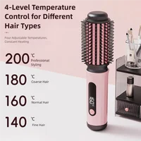 Brosse à air chaud à ions négatifs TINSOL, outil de coiffage professionnel, brosse chauffante multifonctionnelle pour boucler et lisser les cheveux 4