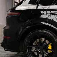 Ultra Gloss PET Piano Black Vinyl Wrap Film Sticker Auto Decoration Accessories Glossy Black Self Adhesive Vinyl Bubble Air Free 2