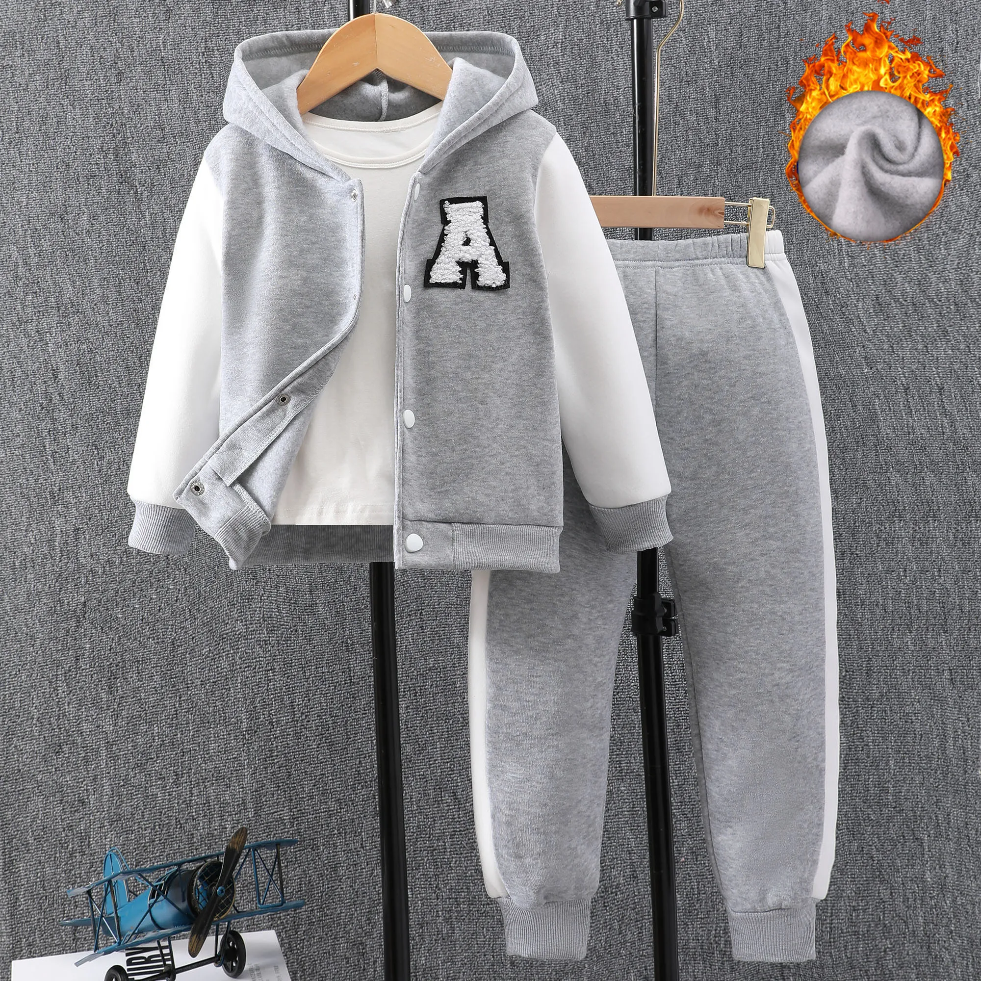 2024 Kids Boys Clothing Set Long Sleeve Autumn Winter