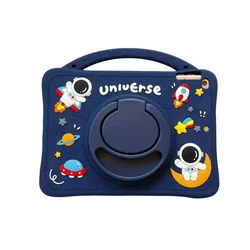 Astronaut-Themed Universal Stand Tablet Case for iPad  Air 1 (STYHY-no Strap)