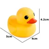 5pcs/Rubber Duck Bath Toys Yellow Mini Ducks Float Duck Baby Bath Toy Shower Party Favors Gift for Toddlers Kids Boys Girl 6