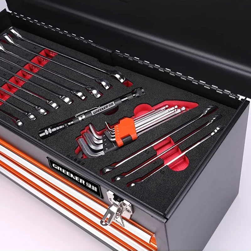 Electrician Tool Storage Boxes Portable Multifunctional Suitcase Steel Screwdriver Wrench Hardware Repair Tools Organizer Boxes 4