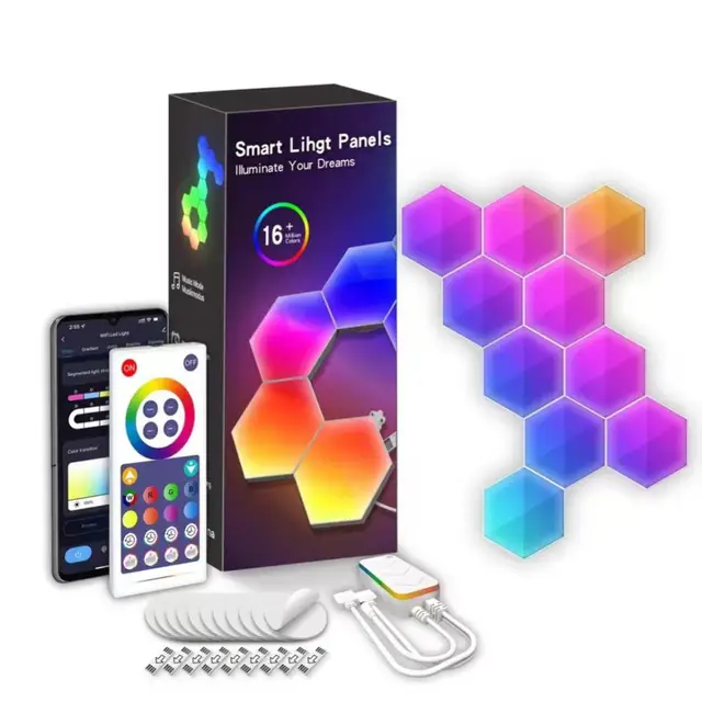 Išmanioji RGBIC LED šviesos panelė - Image 2