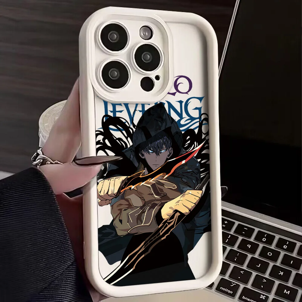 Vibrant Anime Solos Leveling Art Phone Case