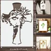 1pc Jesus Cross Painting Template Artistic Design Christian Symbol Craft Supplies 2