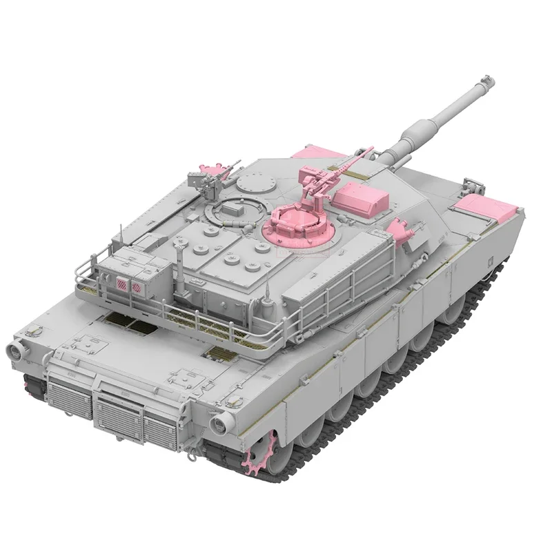 Playmobil Custom Abrams A1 Tank Model + Driver Ref-010