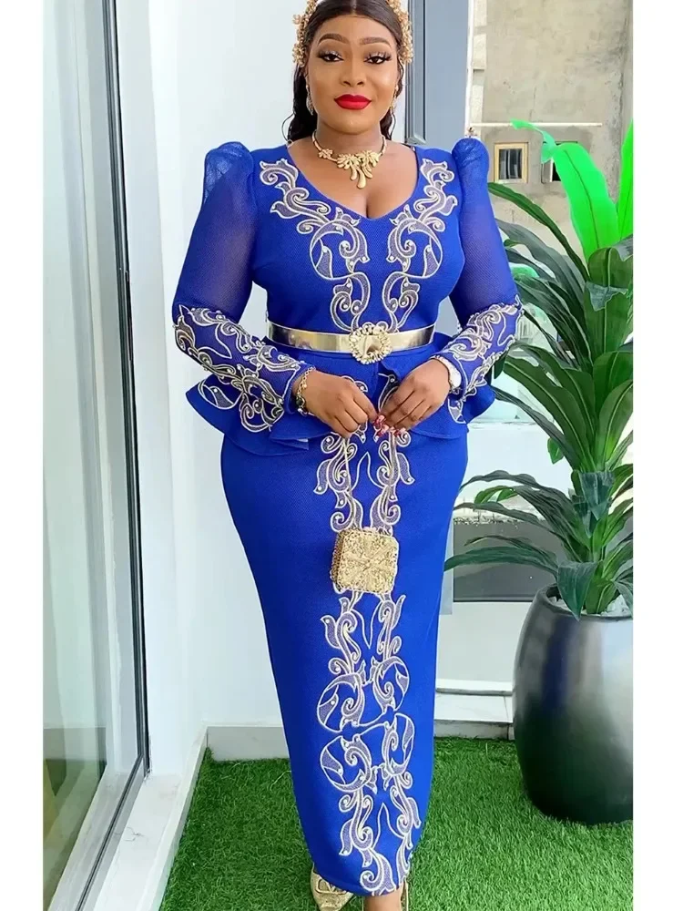 African Dresses for Women Plus Size Turkey Wedding Party Long Dress Dashiki Ankara Outfits Robe african dress