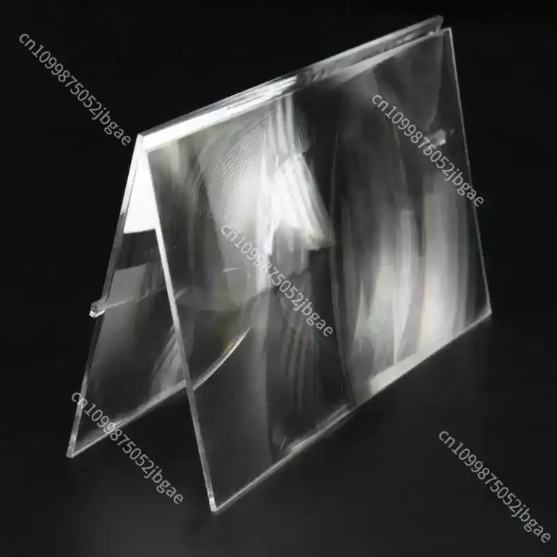 1 Set lenti per proiettori HD lente ottica PMMA Fresnel con filettatura fine per proiettori fai da te condensatore sorgente luminosa a LED messa a fuoco - immagine 6
