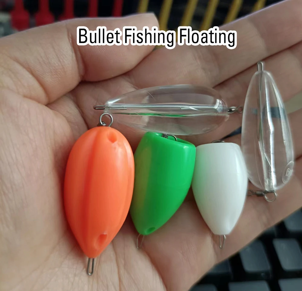 5PC Fly Fishing Lure Cast Sinker Refit Counterweight Throwing Aid Pin  8-Word Loop Long Shot Floating Texas Rig Fishing Accessory