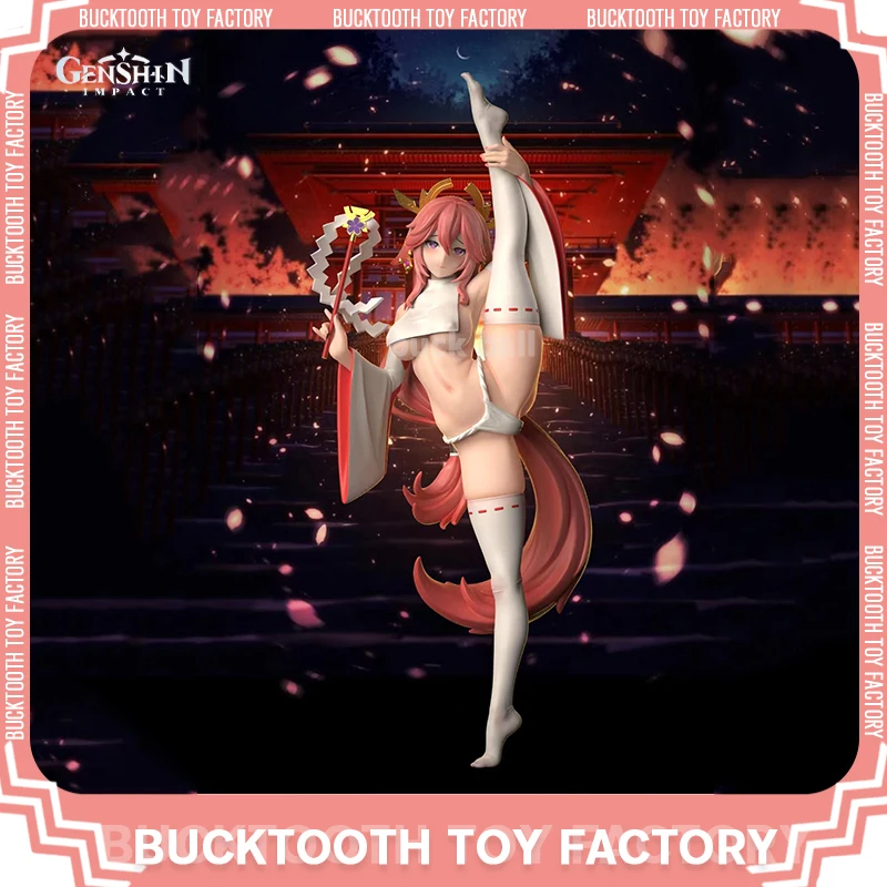 

Аниме фигурки Genshin Impact, сексуальные фигурки Yae Miko, фигурки девушек Hentai, коллекционная фигурка модели, кукла, декоративная игрушка