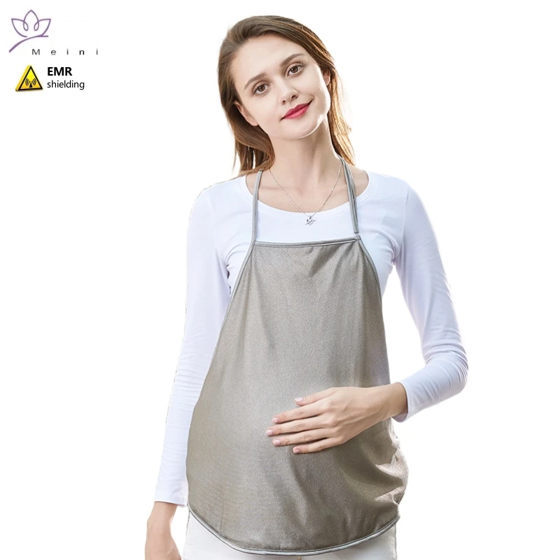 Genuineantiradiation100silverfibermaternityapronEMFshielding