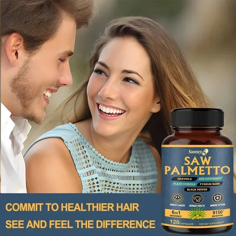 Saw Palmetto Men's Prostate Support Supplement-Strong Saw Palmetto for DHT, Urinary and Prostate Health
