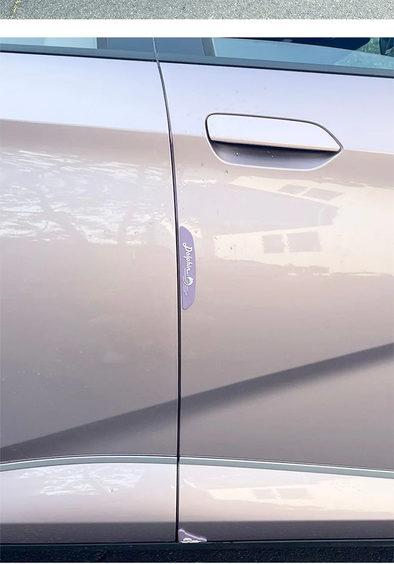 For BYD Dolphin Silicone door anti-collision strip sticker Door protection against scratches Car accessories