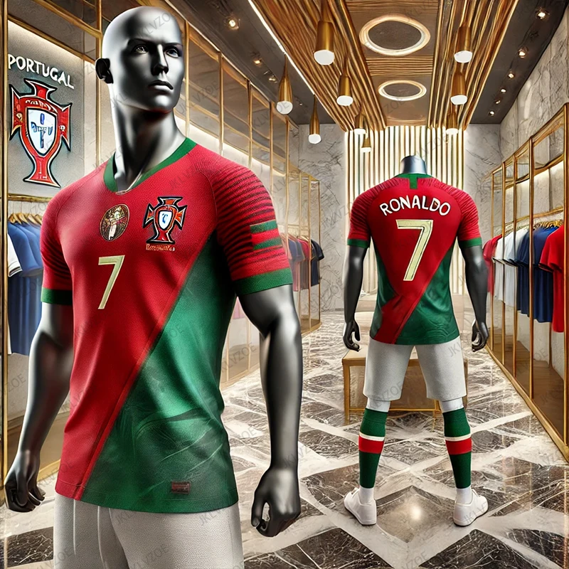 Soccer Jersey Training Uniform Men T Shirt CHATGPT Design Short Sleeve Ronaldos 7 men t shirts football jersey