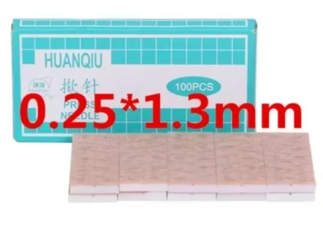Sterile Ear Press Needle Auricular Acupuncture Needle Intradermal 0.25*1.3mm 1000pcs 10 boxes