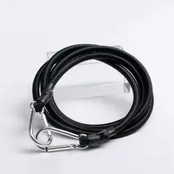 Heavy Duty Bungee Cord Elastic Tie Strap String Carabiner Hooks Kayak Cycling Luggage Packing Ropes Camping Accessories