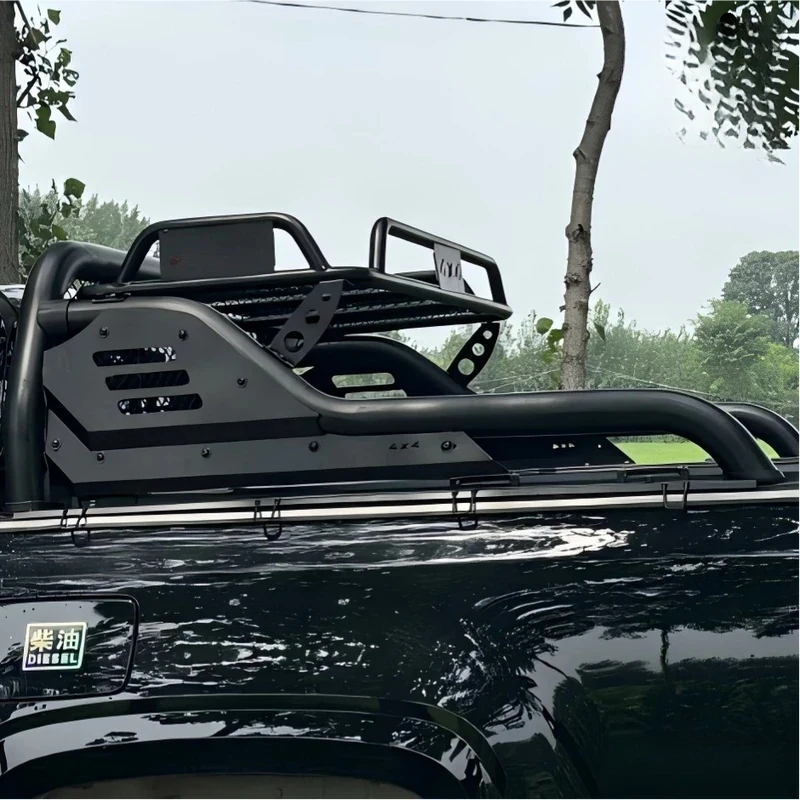 고품질 블랙 스포츠 롤바 브래킷 레인저 D맥스 NP300 픽업 트럭 베드 4X4 OEM ODM 고밀도