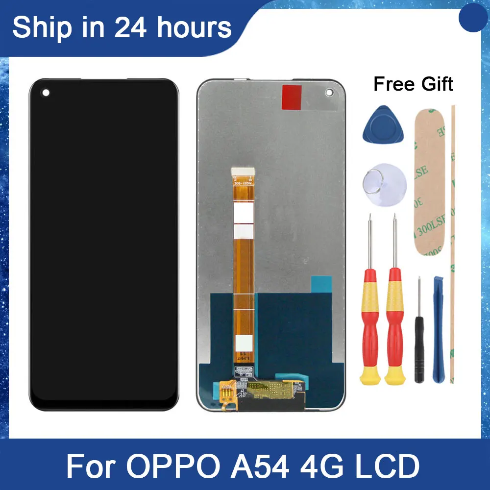 Ainicole 6.51 ''Per Oppo A54 4G Cph2239 Display Lcd Touch Screen Digitizer Assembly Oppo A54 5G Cph2195 Sostituzione Dello Schermo Lcd