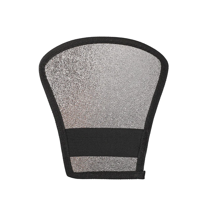 Camera Softbox Camera Flash Reflector Flash Diffuser Camera Flash Diffuser Softbox Photo Flash Light Reflector Camera Difusor 2-in-1 Silver/White Photo Studio Accessories