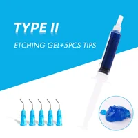 Gel de mordançage dentaire à l'acide phosphorique HV 32%/35%/37% Agent orthodontique pour collage par photopolymérisation avec aiguilles Qualité dentaire 6