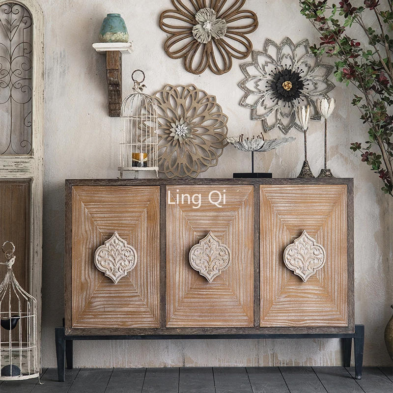 

Doors Showcase Sideboard Decorated Italian Wood Hallway Laden Cabinet Drawers Organizers Muebles De Cocina Bedroom Furniture