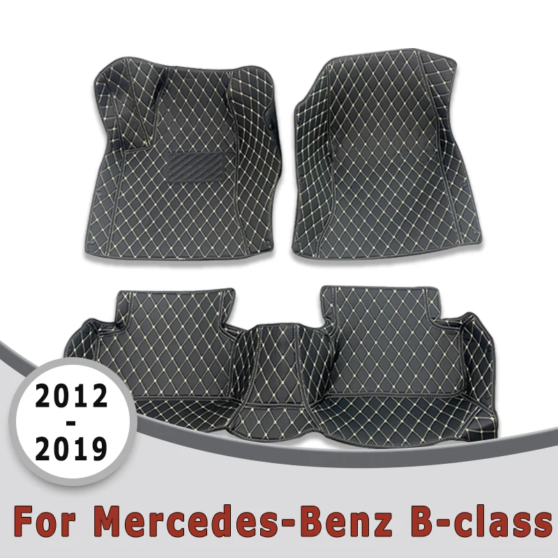 

Автомобильные коврики для Mercedes-Benz B-class 2019 2018 2017 2016 2014 2013 2012, коврики, аксессуары для интерьера