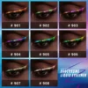 CHARMACY Multichrome Liquid Eyeliner Pen Glitter Waterproof  Long-lasting High Pigment Smudge-proof Eye Liner Makeup for Women 2