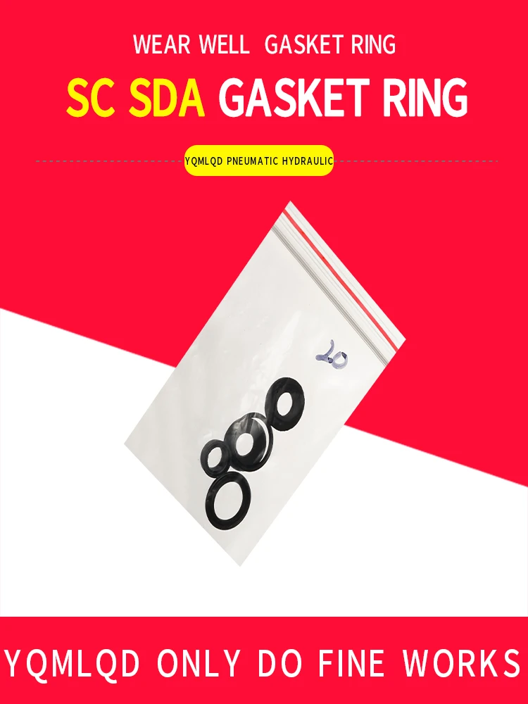 SC SDA Air Cylinder Repair Kits Airtac Standard Piston Seal Ring Kit
