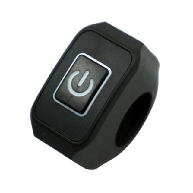 Mount Push Button 12V Horn Work Light LED Motorbike Switch On Off 22mm