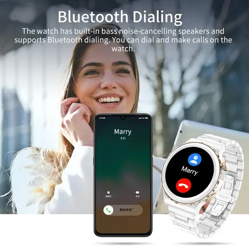LIGE 스마트 워치 NFC AMOLED 블루투스 통화 시계, 남자 심박수 모니터, 방수 스마트워치, 화웨이 남성용 워치, 신제품 5