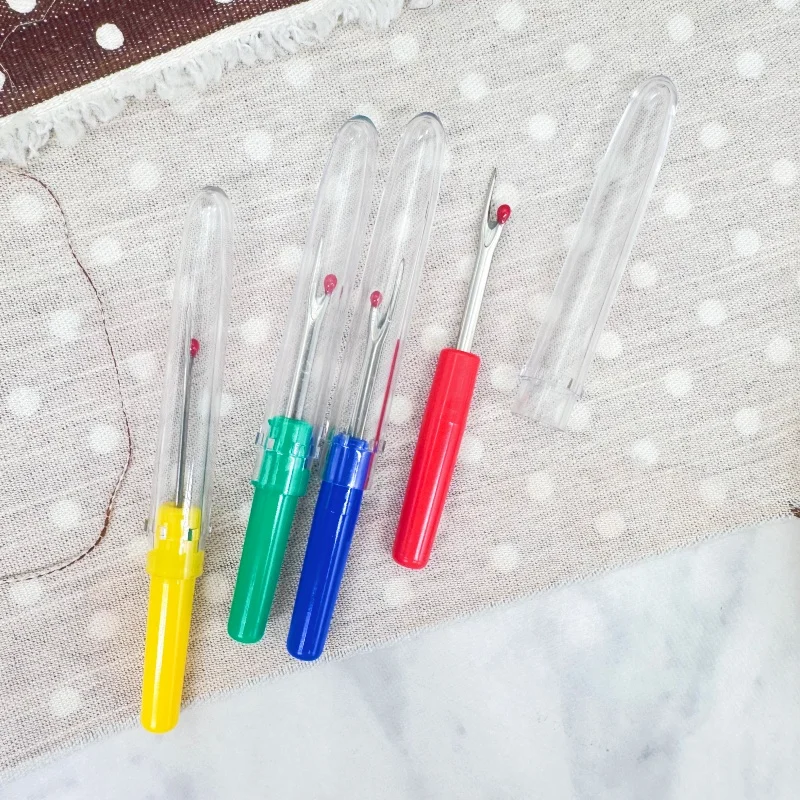 5개 소형 재봉틀 스티치 리퍼 세트, 재봉실 분리기, 스티치 리퍼, 실 커터, 가위 분리기 세트