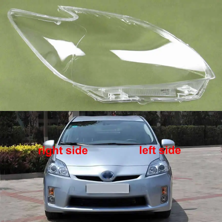 For Toyota Prius 2010 2011 2012 Front Headlamp Cover Transparent