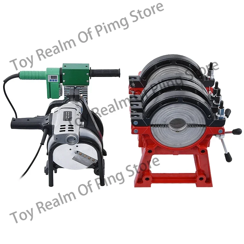 63-200 Manual Type Butt Welding Machine PE Fusion Welding Machine Pipe Hot Melt Machine Digital Display PE Butt Fusion Welder 4