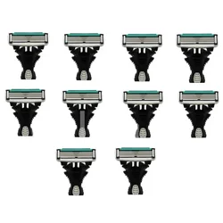 Men's Premium 6-Layer Shaving Razor Blades, Pack of 10 (10pcs)