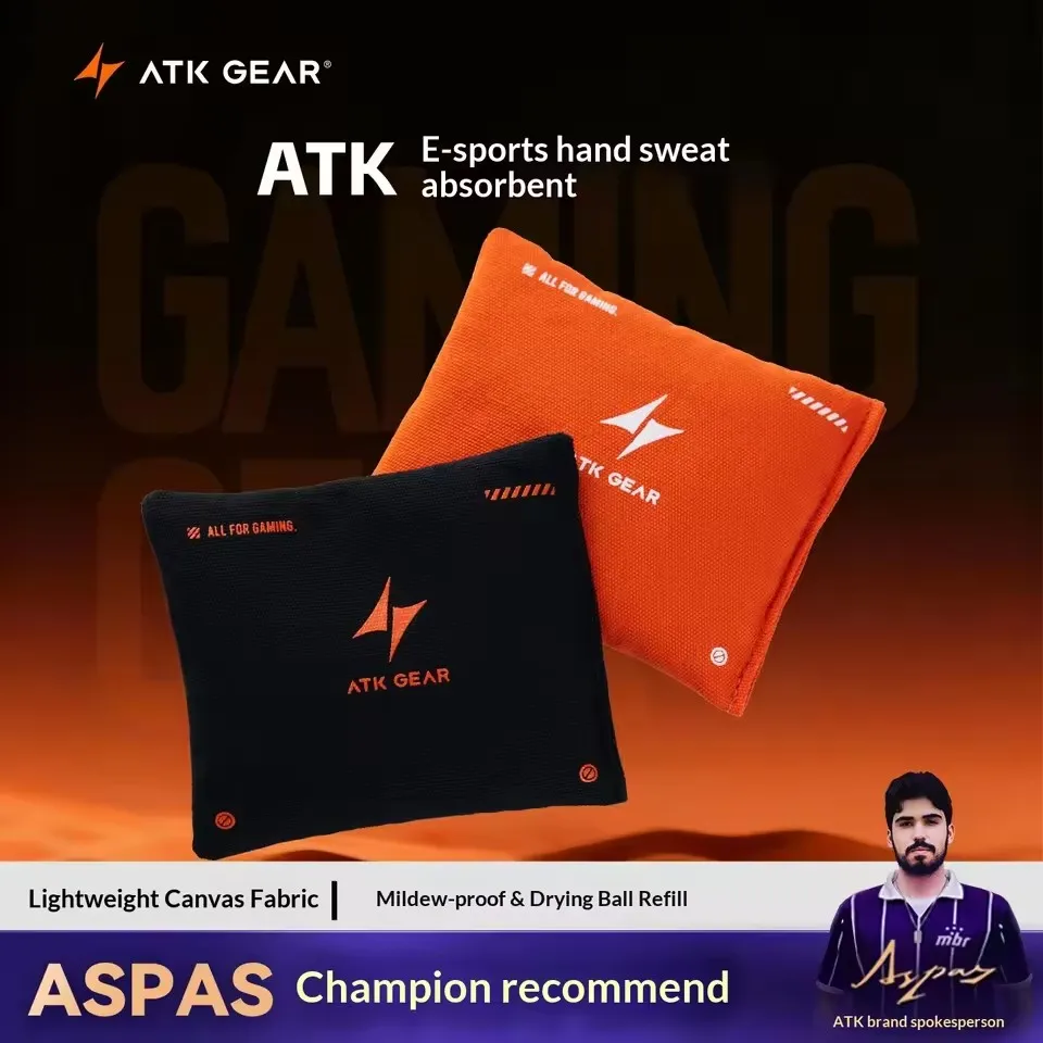 ATK Esports Palm Sweat Packs Sweat-Absorbing Anti-Slip Dry Clean for ...