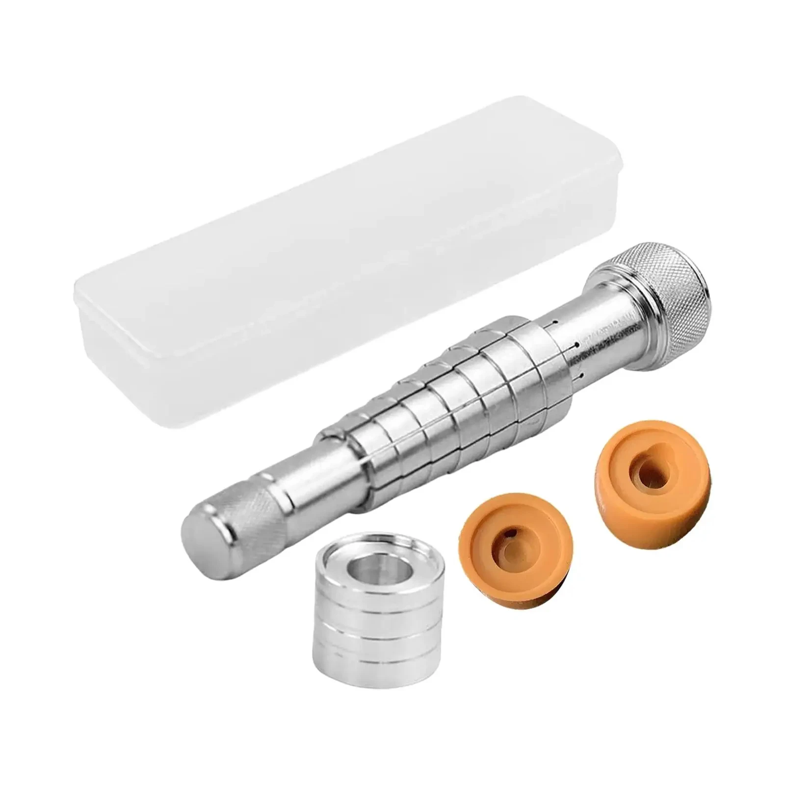 

Ring Stretcher Tool Finger Wedding Enlarge Rings Band Sizers Metal Enlarge Rings Bands with Rubber Pad Ring Sizing Tool Enlarger