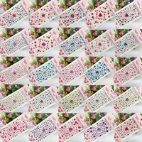 New Stickers On The Face Rhinestone Makeup Bright Face Art Sticker Children's Temporary Tattoo Rhinestone For Strasse Makeup 2