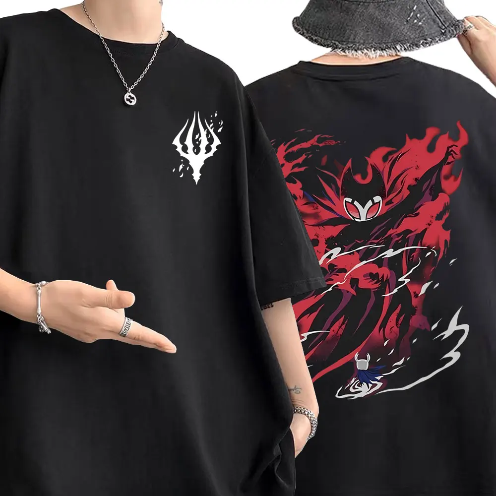 

Game Hollow Knight Graphic Print T-shirt Summer Male Casual Oversized Tshirt Short Sleeve Men Women Anime Cartoon Funny T Shirts