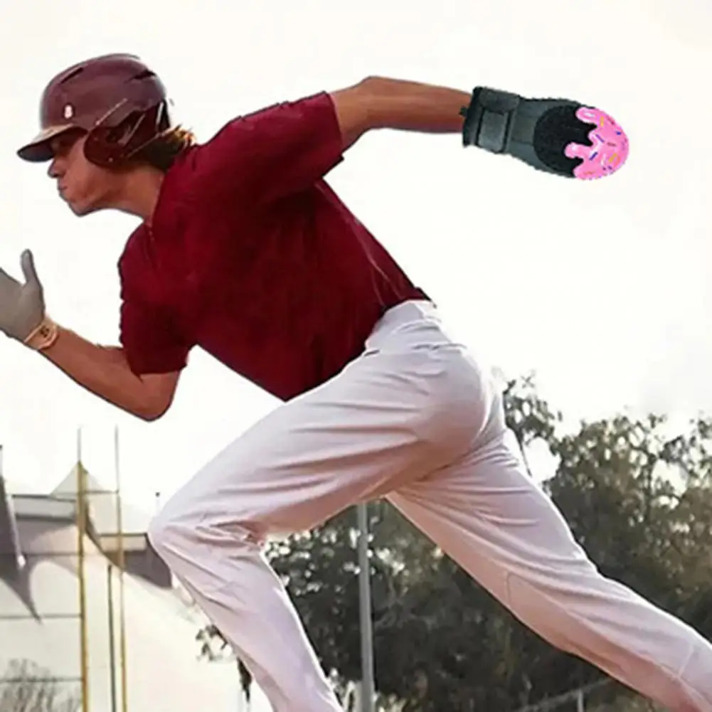 Sports Protective Gear Sliding Gloves Baseball Softball Slider Glove Adjustable Baseball Sliding Mitt with for Left for Enhanced