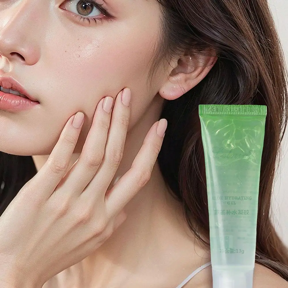 Aloe Vera Moisturing Gel Deep Cleaning Exfoliating Skin Shrink Acne Products Care Korean Pores Repair Treatment 13g Hydrati G0E3