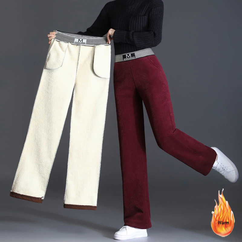 Рисунок 3 - Широкие брюки из овечьей шерсти с надписью