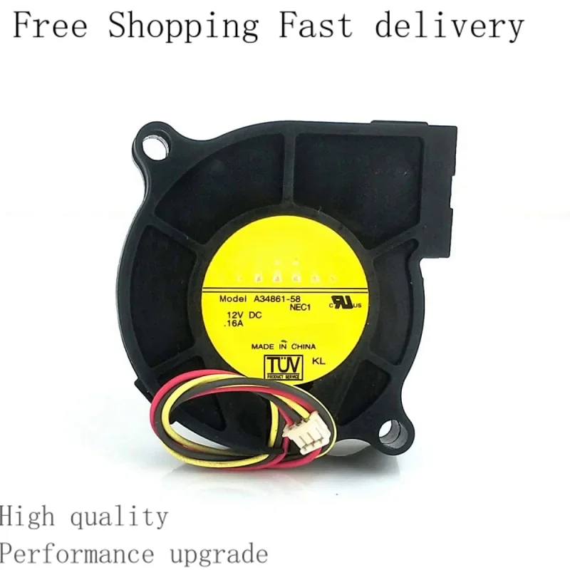 

A34861-58 s Cooling Fan Brushless Motor Case Quiet