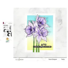 

Arrival 2022 New Spring Build a Flower Narcissus Metal Cut Dies and Stamps Handmade Diy Paper Card Scrapbooking Decoration Mould