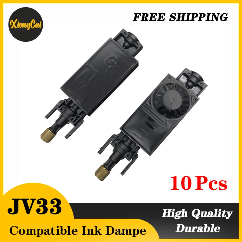 Amortecedor de Tinta uv com Conector Porca de Cobre Solvente Compatível Epson Dx5 Tx800 Mimaki Jv33 Jv5 10 Pcs