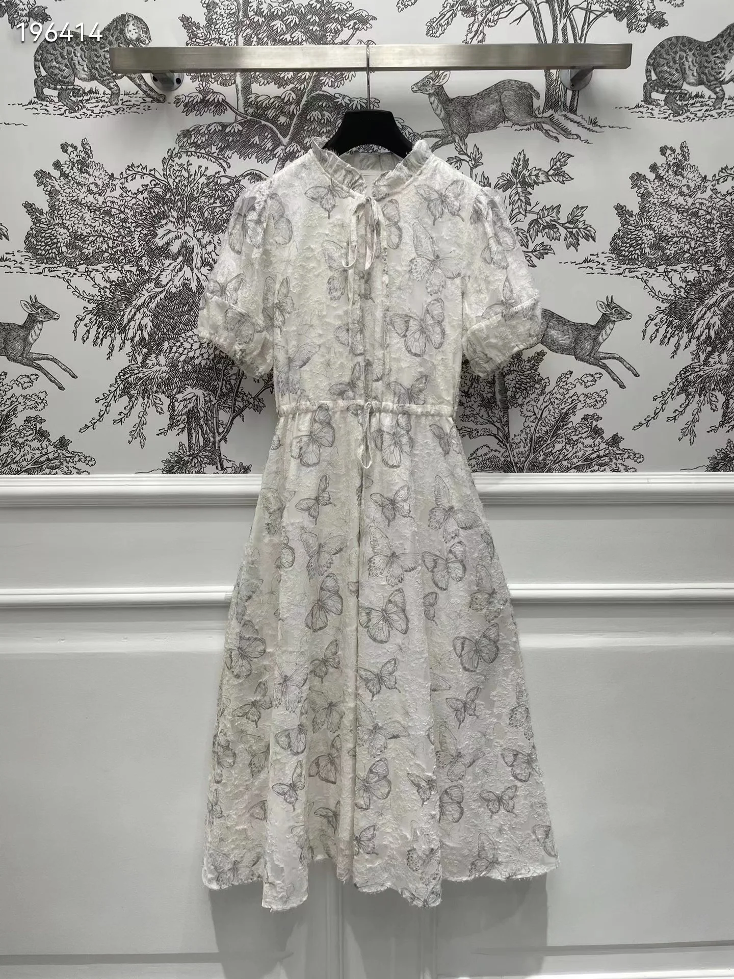 

qs0193 High quality New Fashion Women 2024 spring Dress Luxury European Design party style dress
