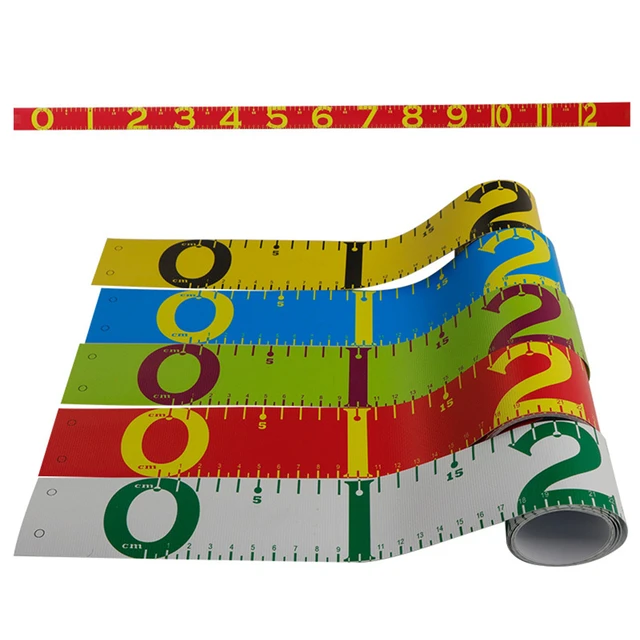 120cm PVC Waterproof Fish Measuring Ruler Tape Precision Tackle