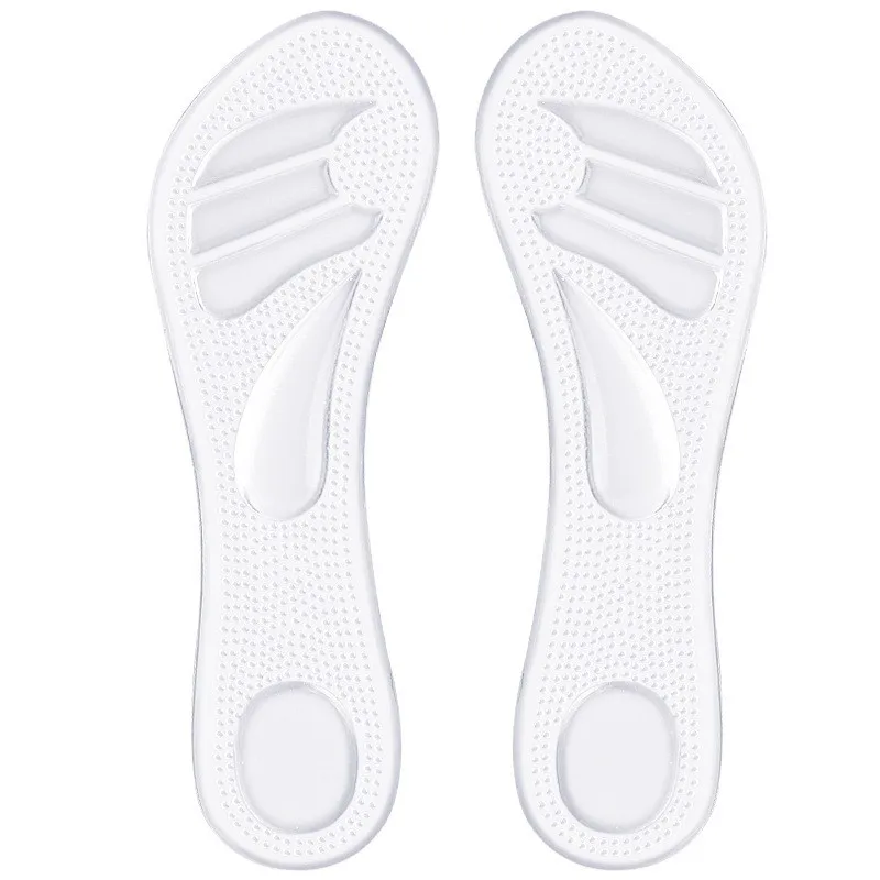 1 paar Silikon Gel Orthopädische Einlegesohlen Frauen High Heel Schuhe Plattfuß Arch Support Pads Schuh Einsätze Transparente Massage Einlegesohle – Detail 6