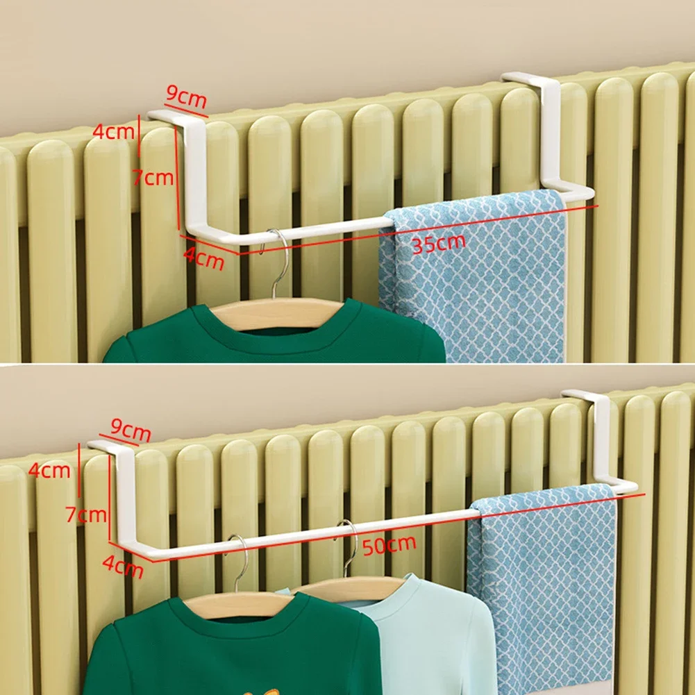 Radiator Towel Rail Heating Radiator Hanging Rack Drying Rack Clothes Drying Kitchen Accessories Hook