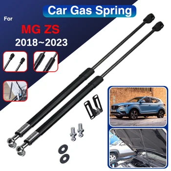2x Auto Cofano Pilastro Per MG ZS 2018 2019 2020 2021 2022 2023 Cofano Anteriore Motore Supporto Puntone Molla Ammortizzatore barre Accessori Auto