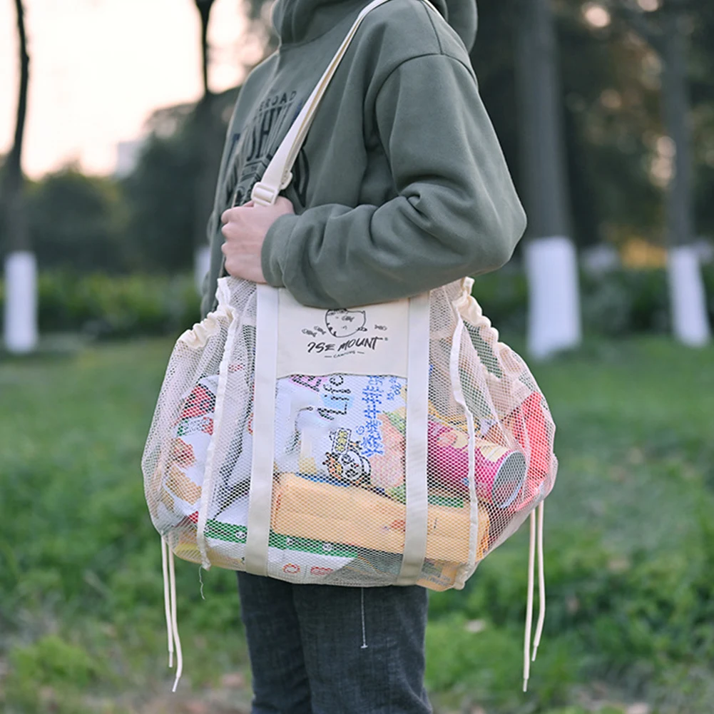 Car Rear Seat Storage Bag Large Capacity Car Back Seat Shopping Bag Car Rear Seat Middle Back Hanging Bag for Travel Camping